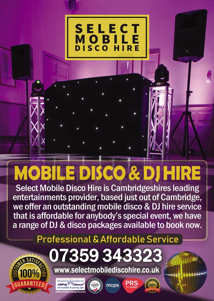 Mobile Disco Hire Cambridge